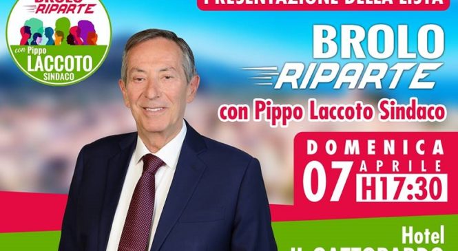 BROLO – Domenica all’Hotel Il Gattopardo la presentazione della lista “Brolo Riparte”