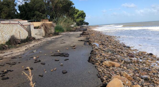 Erosione costiera: Caronia, al via i lavori sul litorale di contrada Marina