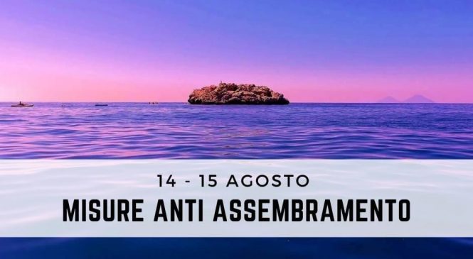 BROLO – 14-15 AGOSTO MISURE ANTI ASSEMBRAMENTO