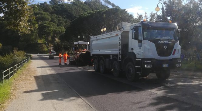 PIRAINO – BITUMAZIONE DELLE STRADE COMUNALI RUGGERI: “UN INTERVENTO NECESSARIO”